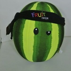 Fruit Ninja Watermelon Plush 11" Nanco